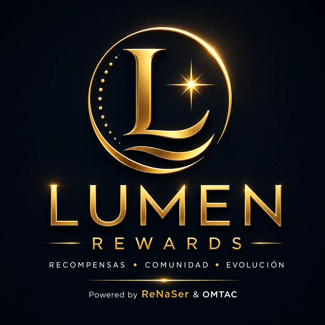 LUMEN Rewards moneda digital interna con letra L